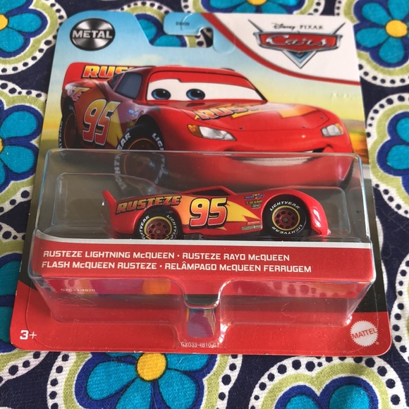♥️ Disney Pixar Cars Movie Red Flash McQueen 95 - Picture 8 of 9